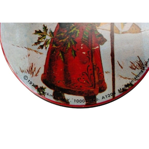 VTG 78' Christmas Mini Puzzles With Tin Santa Lot Of 3 Hong Kong Shackman 3" SEE - Picture 11 of 13